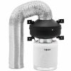 Ventilācijas komplekts ventilatora oglekļa ventilācijas caurules diametrs 125 mm 10 m