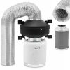 Ventilācijas komplekts ventilatora oglekļa ventilācijas caurules diametrs 125 mm 10 m