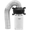 Ventilācijas komplekts ventilatora oglekļa ventilācijas caurules diametrs 130 mm 10 m
