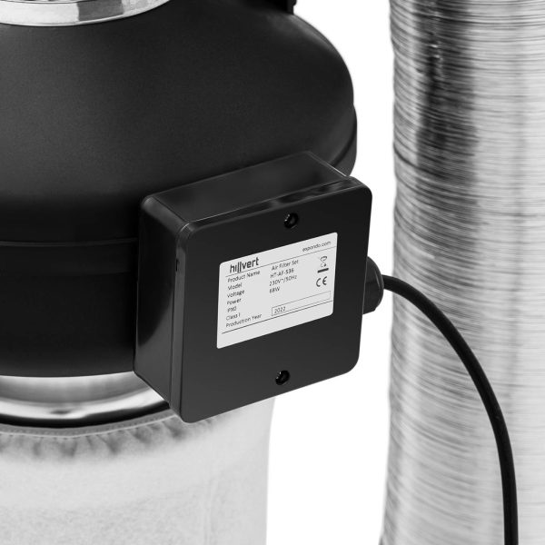 Ventilācijas komplekts ventilatora oglekļa ventilācijas caurules diametrs 130 mm 10 m