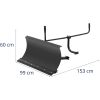 Sniega laidums arkls HT-MD-300 dīzeļdegvielas ķerra 153 x 99 x 60 cm