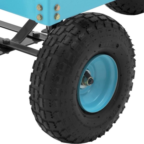Transporta dārza ratiņi 2 līmeņi no acs līdz 150 kg