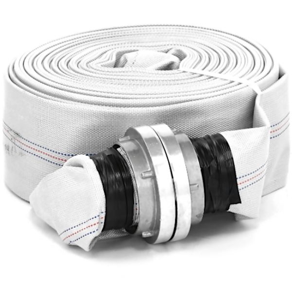 Plakana ugunsdzēsēju mašīna šļūtenei ūdenim ar 3 '' 76 mm 8-24 bāriem 30 m