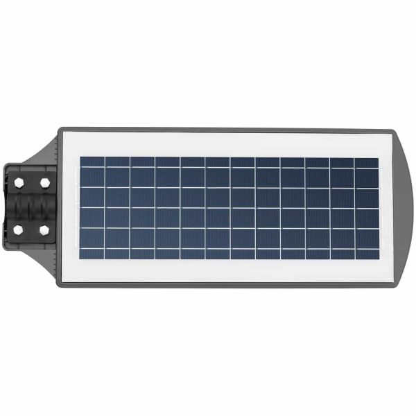 Ielas saules saules lukturis ar kustības un krēslas sensoru 60 x LED 300 W tālvadības pults
