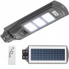 Ielas saules saules lukturis ar kustības un krēslas sensoru 60 x LED 300 W tālvadības pults