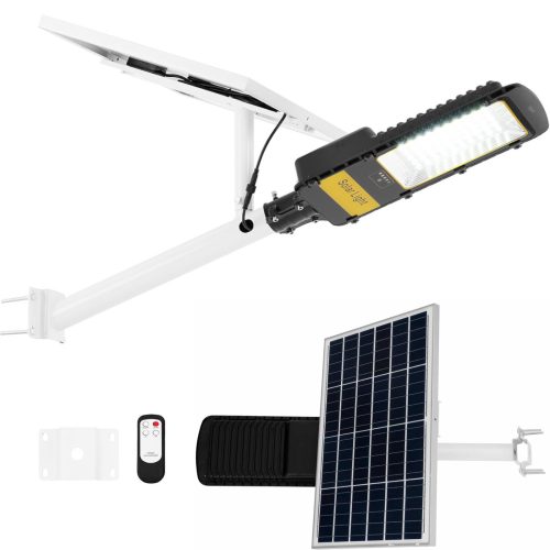Āra ielas saules lampa ar krēslas sensoru 60 x LED 200 W pilots