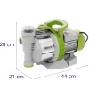 10090562-5 Dārza sūknis baseina ūdenim urbumā 4600 l/h 1100 w līdz 45 m