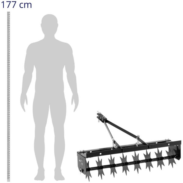 Scarifier aerators pļāvējam 8 asmeņus 810 mm
