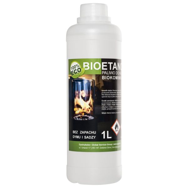 Bioalkohols Bioetanola Bio degviela Bio kamīnam 1L