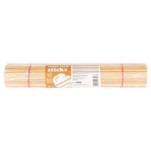 Dižskābarnas vates nūjas 30 cm/4 mm ar PZH sertifikātu 200 gab