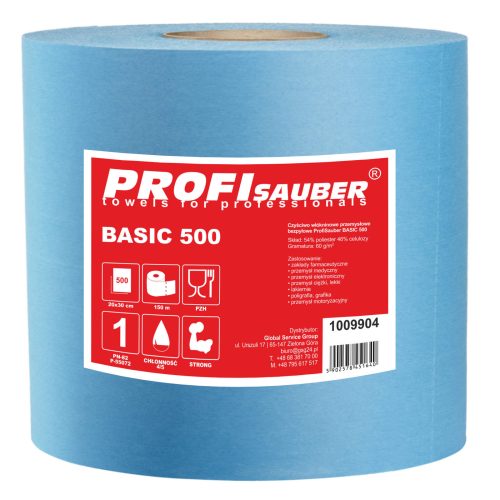 PROFISABER BASIC 500 bez putekļiem bez austiem audums
