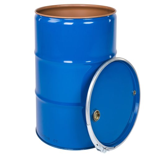 Metāla tērauda mucas ISO OH noņemams vāks 2 caurumi 2 '' un 3/4 'lakoti 210L