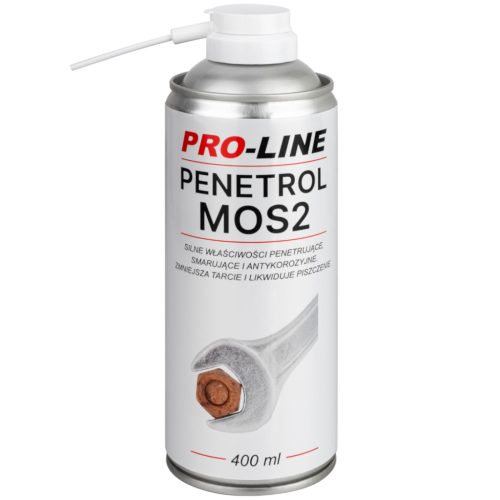 Sarkanais vadītājs spēcīgi iekļūst Penetrol MOS2 pro-līnijas aerosols