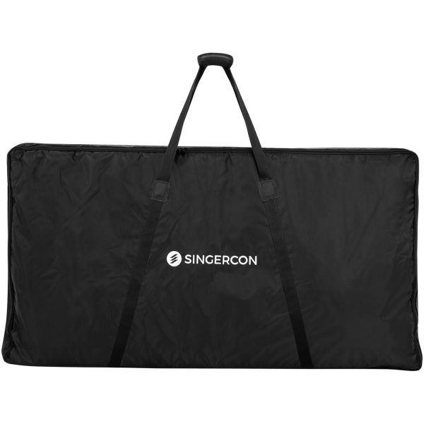 Skotijas skaļruņu DJ tabula ar saliekamo vāku 146 x 73 x132 cm