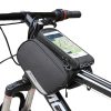 Velosipēdu soma rāmim + noņemams tālruņa segums līdz 6