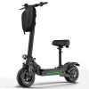 Ūdensnecaurlaidīgs hulajnoga stūres ratiņu soma 4L melnam motorolleram