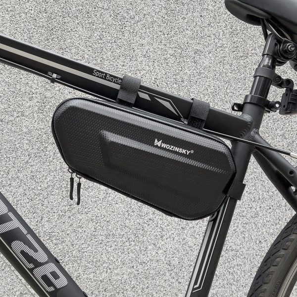 Velosipēdu velosipēdu maiss 1,5 l melns