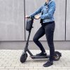 Ūdensnecaurlaidīgs hulajnoga stūres ratiņu maiss 4 l melnam motorolleram