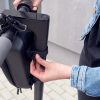 Ūdensnecaurlaidīgs hulajnoga stūres ratiņu maiss 4 l melnam motorolleram