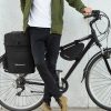 Velosipēdu velosipēdu maiss 1,5 l melns