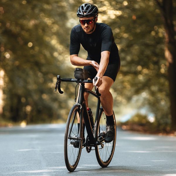 Velosipēdu soma stūres ratiņam ar tālruņa korpusu 1 l melns