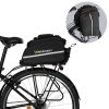 Liela velosipēdu soma 35L stumbra + melna lietus pārsegai