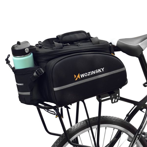 Liela velosipēdu soma 35L stumbra + melna lietus pārsegai