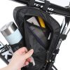 Velosipēdu soma 1,5L rāmja melnā krāsā