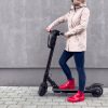 Ūdensnecaurlaidīgs hulajnogi stūres ratiņu maiss 2 l melns motorollers