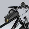 Velosipēdu soma rāmim no tālruņa korpusa 1L melna