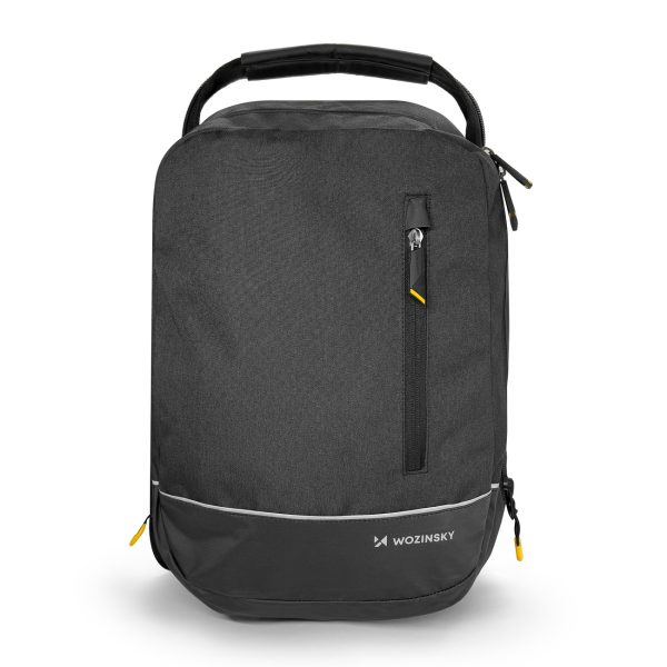 Velosipēdu soma dubultā mugursoma 2in1 30l melna