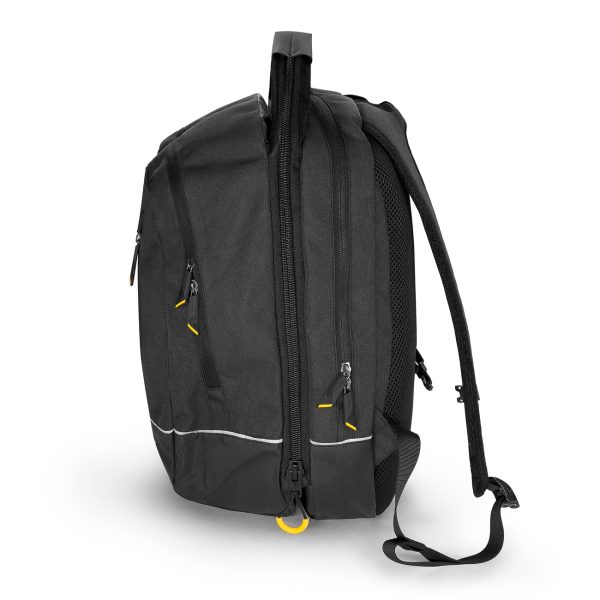 Velosipēdu soma dubultā mugursoma 2in1 30l melna