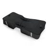 Velosipēdu pannier dubultā stumbra 28 L melnā krāsā