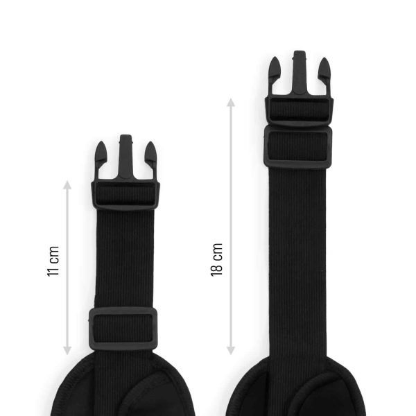 Melna skriešanas josta skriešanai