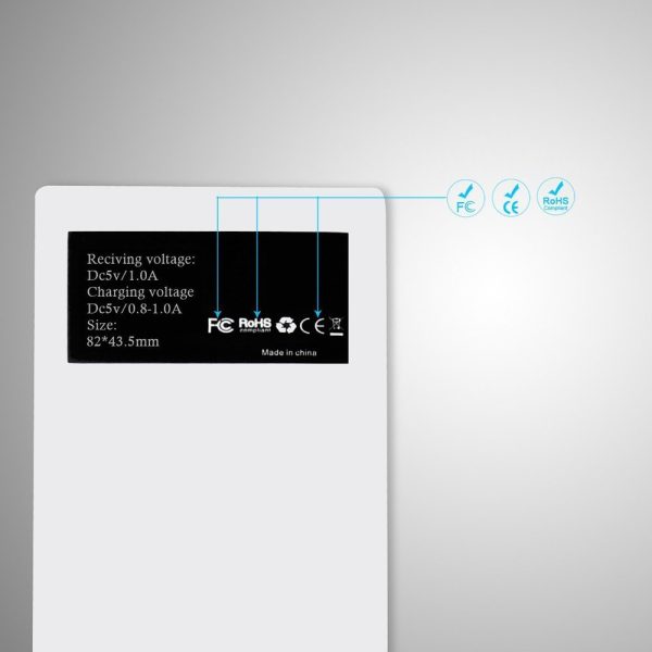 Bezvadu uzlādes adapteris Qi Lightning White Induction INSERT