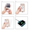 Bezvadu uzlādes adapteris Qi Lightning White Induction INSERT