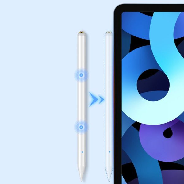 Pildspalva sausa nosacīta stileti iPad aktīvajai baltajai