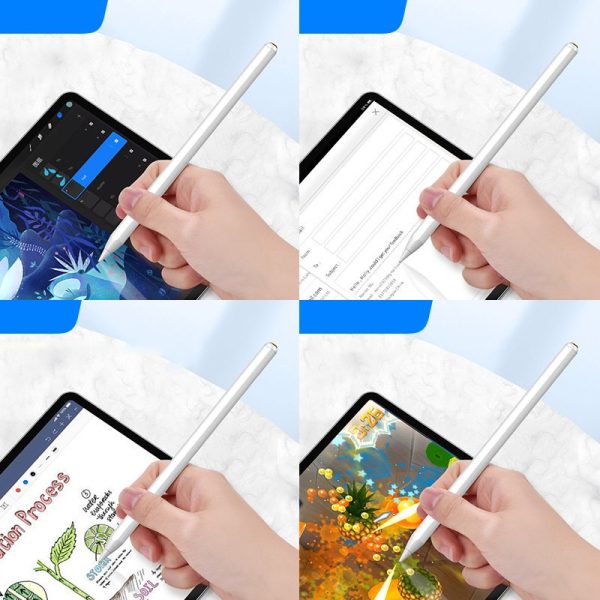 Pildspalva sausa nosacīta stileti iPad aktīvajai baltajai