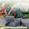 Liels 80 W Solar Charger DC USB C 2XUSB PD QC Black