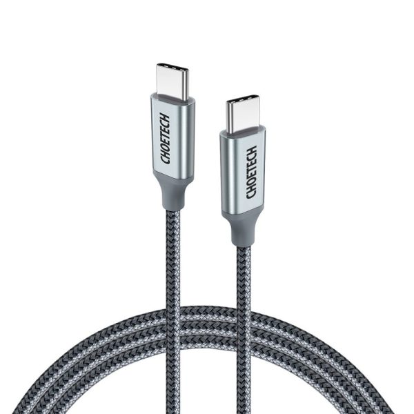 Kabelis USB kabeļa tips C - USB tips C 5A 100W PowerDelivery 480Mbps 1