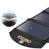 Solar Solar Loader USB saliekams 19w 2xusb melns