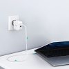 Ātrs GaN USB lādētāja c tipa tips C PD USB-A QC3.0 65W 3.25A balts