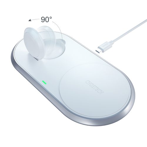 Qi 2in1 bezvadu lādētājs Apple Watch viedtālrunim ar USB CEP