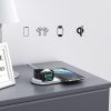 Qi 2in1 bezvadu lādētājs Apple Watch viedtālrunim ar USB CEP