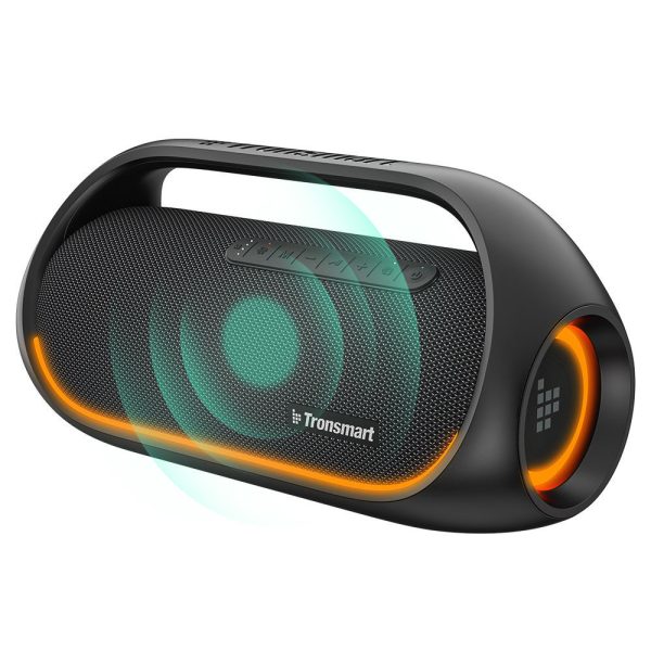 Bluetooth Bang bezvadu skaļrunis 60W ūdensnecaurlaidīgs ar PowerBank melnu