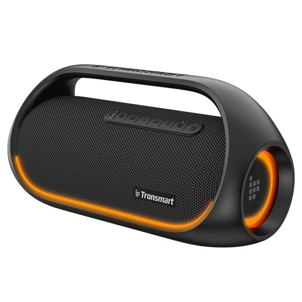 Bluetooth Bang bezvadu skaļrunis 60W ūdensnecaurlaidīgs ar PowerBank melnu