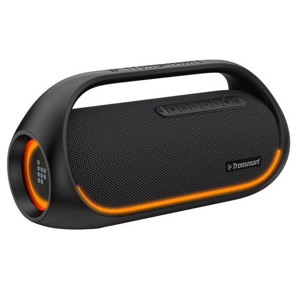 Bluetooth Bang bezvadu skaļrunis 60W ūdensnecaurlaidīgs ar PowerBank melnu