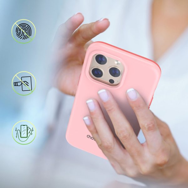 IPhone 13 Pro MFM anti-nometnes korpuss rozā korpuss
