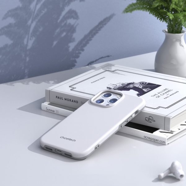 IPhone 13 Pro MFM anti-nometnes korpuss balts