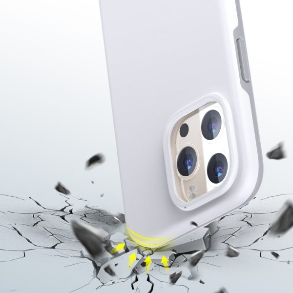 IPhone 13 Pro MFM anti-nometnes korpuss balts